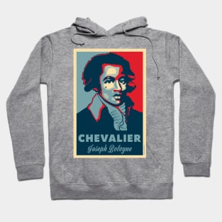 Chevalier Joseph Bologne in the style of Hope poster Hoodie